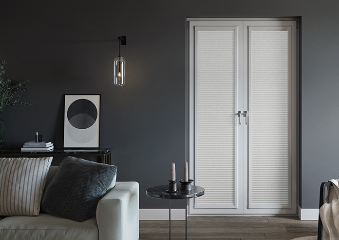 Hatched (Blackout), Ice Grey - Perfect Fit Blind - Image 6